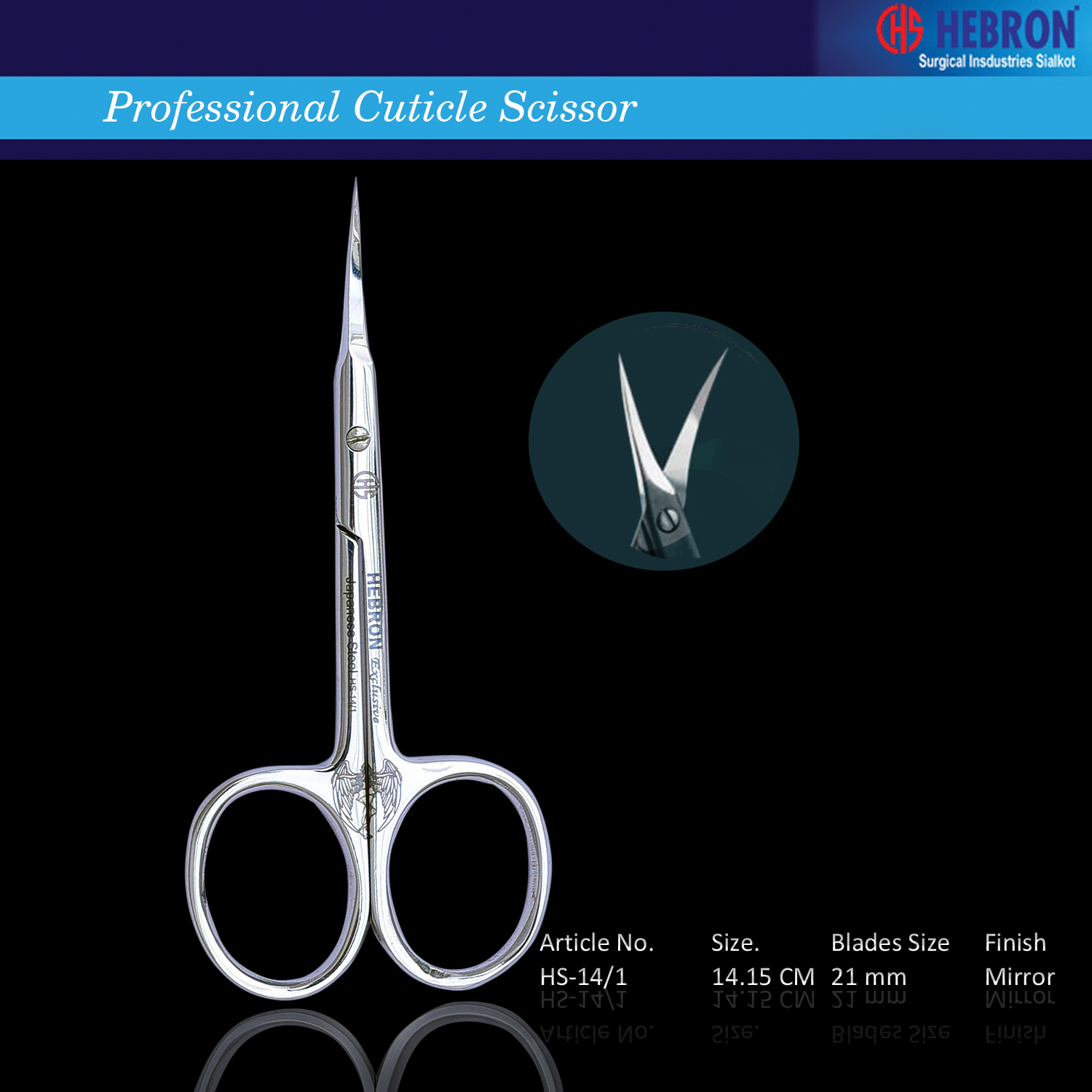 Professional Cuticle Scissor