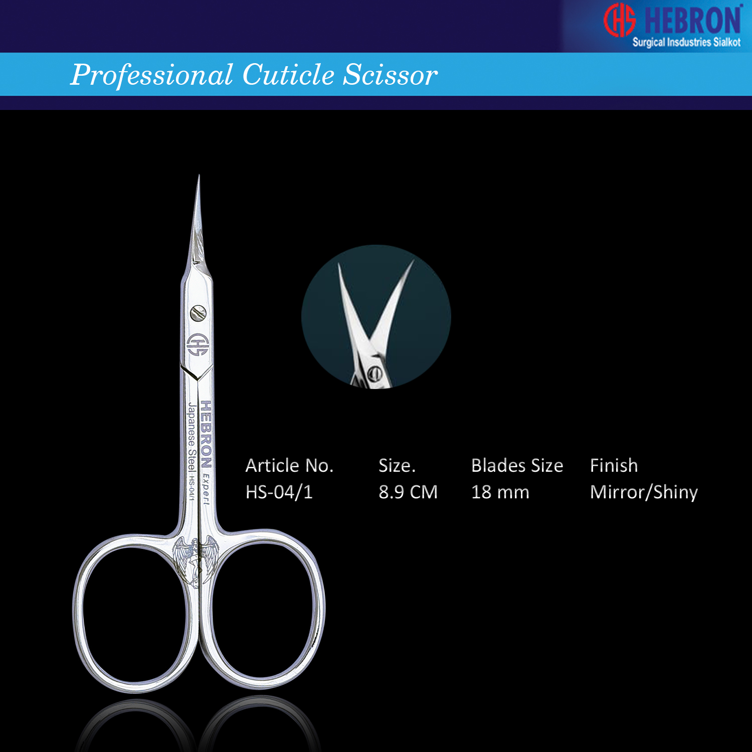 Professional Cuticle Scissors