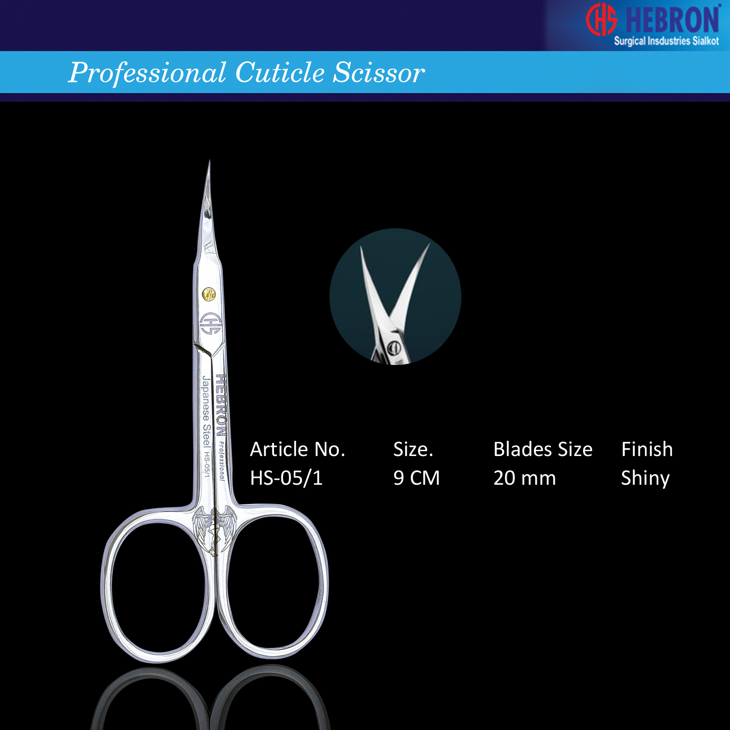 Professional Cuticle Scissors