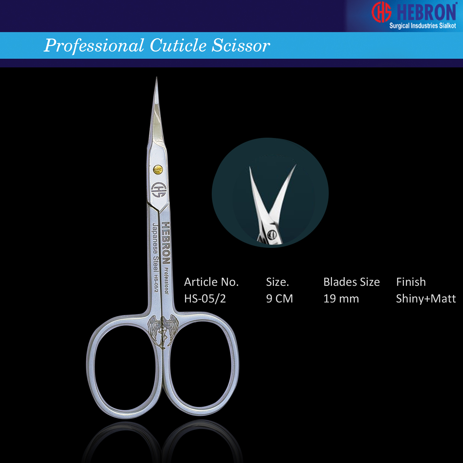 Professional Cuticle Scissor