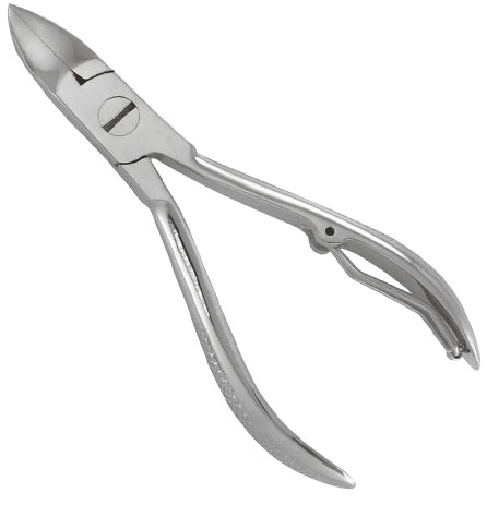 Toe Nail Nipper With Wire Spring