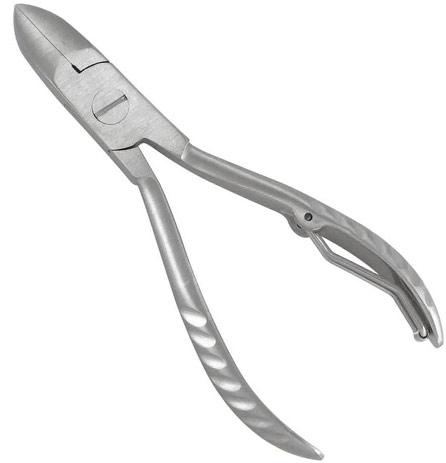 Toe Nail Nipper With Single Wire Spring