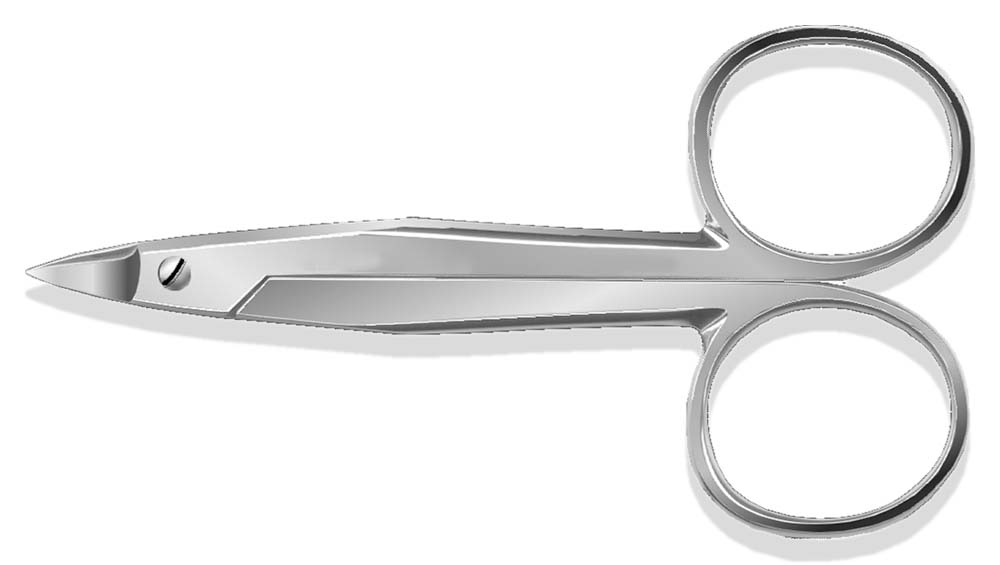 Pedo Crown Scissors #881, Heavy Curve, 9cm