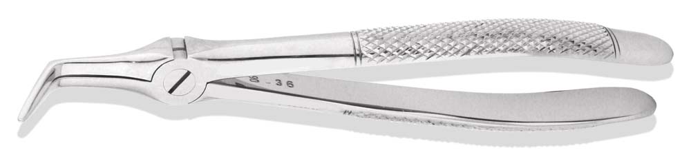 Lower Root Tip Forceps #46LX, Standard, Long Tip