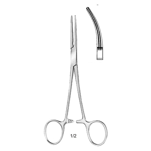 Atrauma Haemsostatic Cardiovascular Forceps Curved