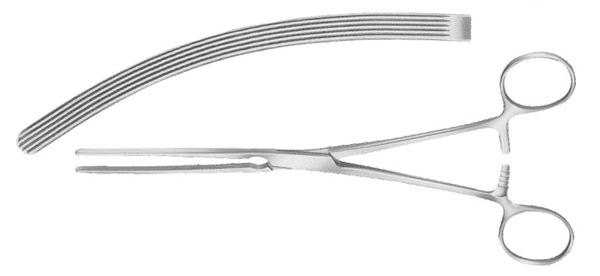 DOYEN (MAYO ROBSON)  Intestinal Clamps Curved Ligh