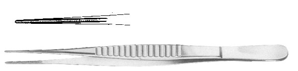 DE BAKEY Atrauma Tissue Forceps, 231mm (9.1/4