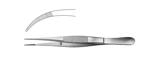 Delicate Dissecting Forceps 115mm (4.1/2