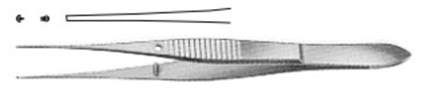 RAMSEY Toothed Dissecting Forceps 180mm 7