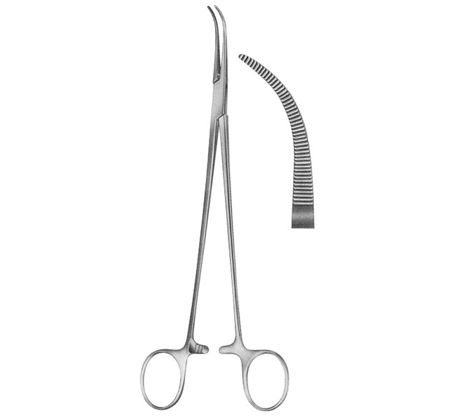 Fine Curved Dissecting Forceps 210mm (8.1/4