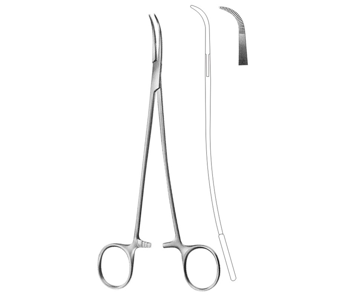 Dissecting & Ligature Forceps S.Shaped Delicate 13