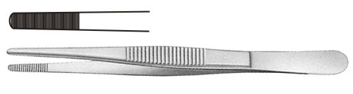 Dissecting Forceps Round Points 115mm (4.1/2?)