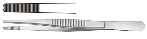 Dissecting Forceps Round Points 132mm (6